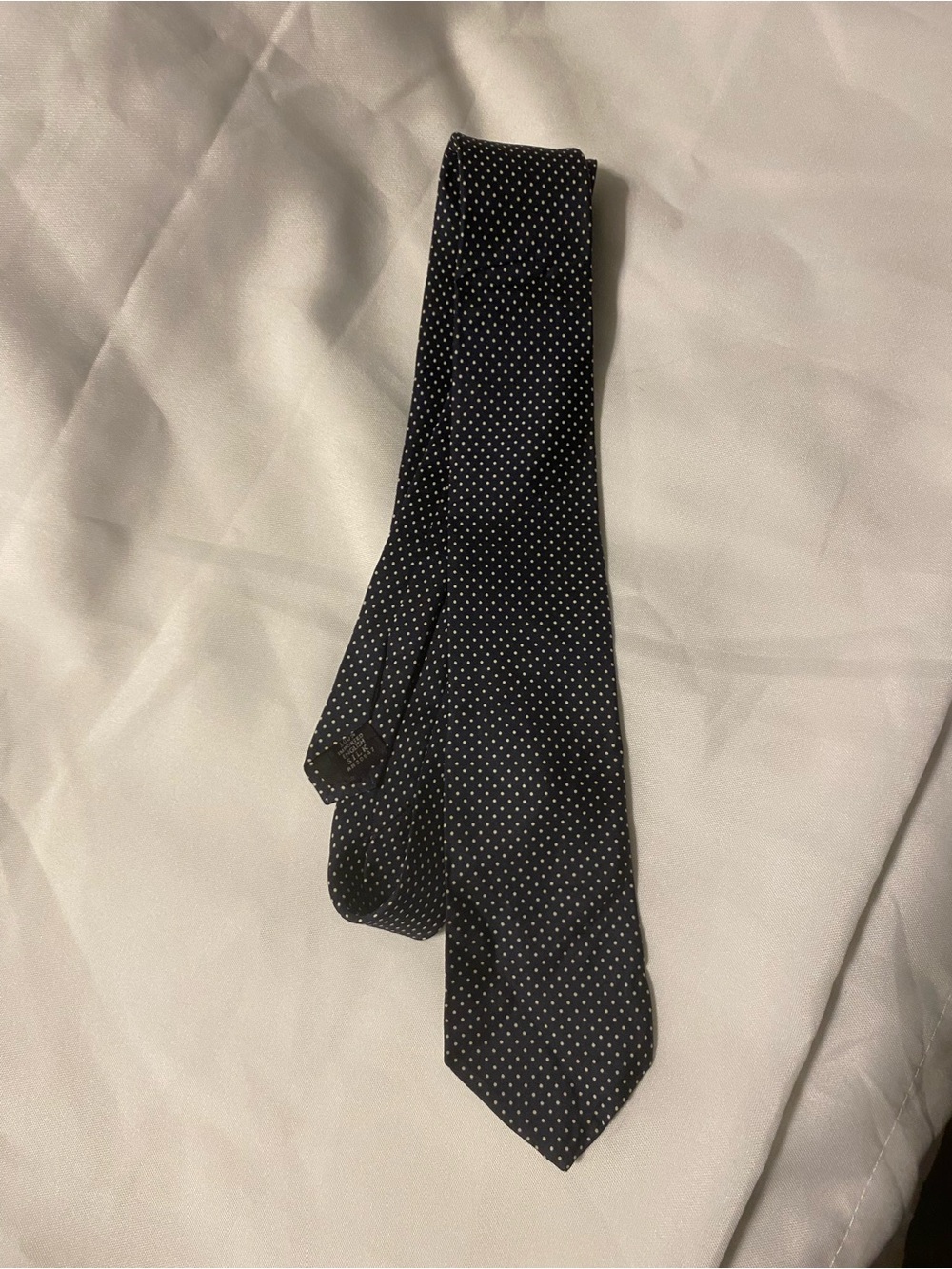 Classic Black Polka Dot Men's Tie - Timeless Formal Accent